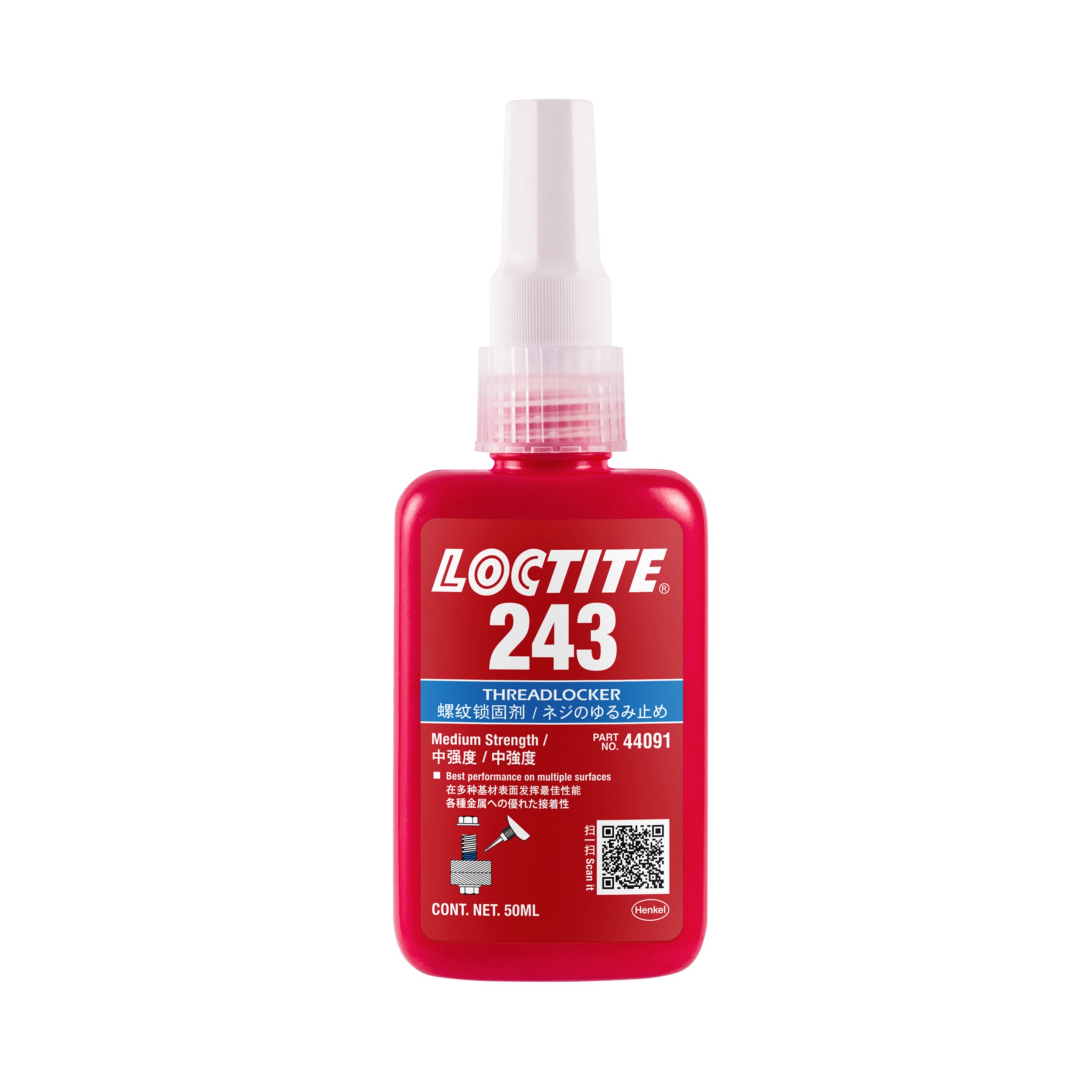 LOCTITE 243 Srednje čvrstoće / 50 ml  